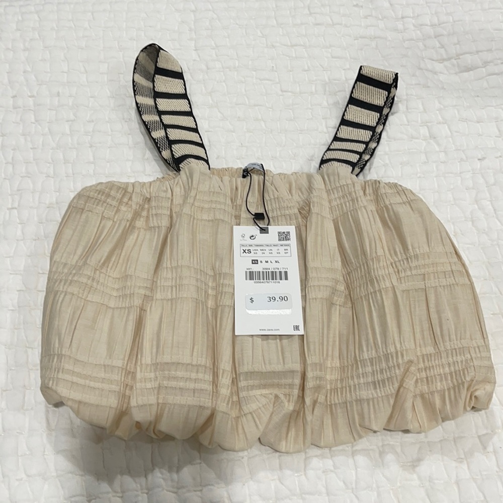 ZARA bubble top